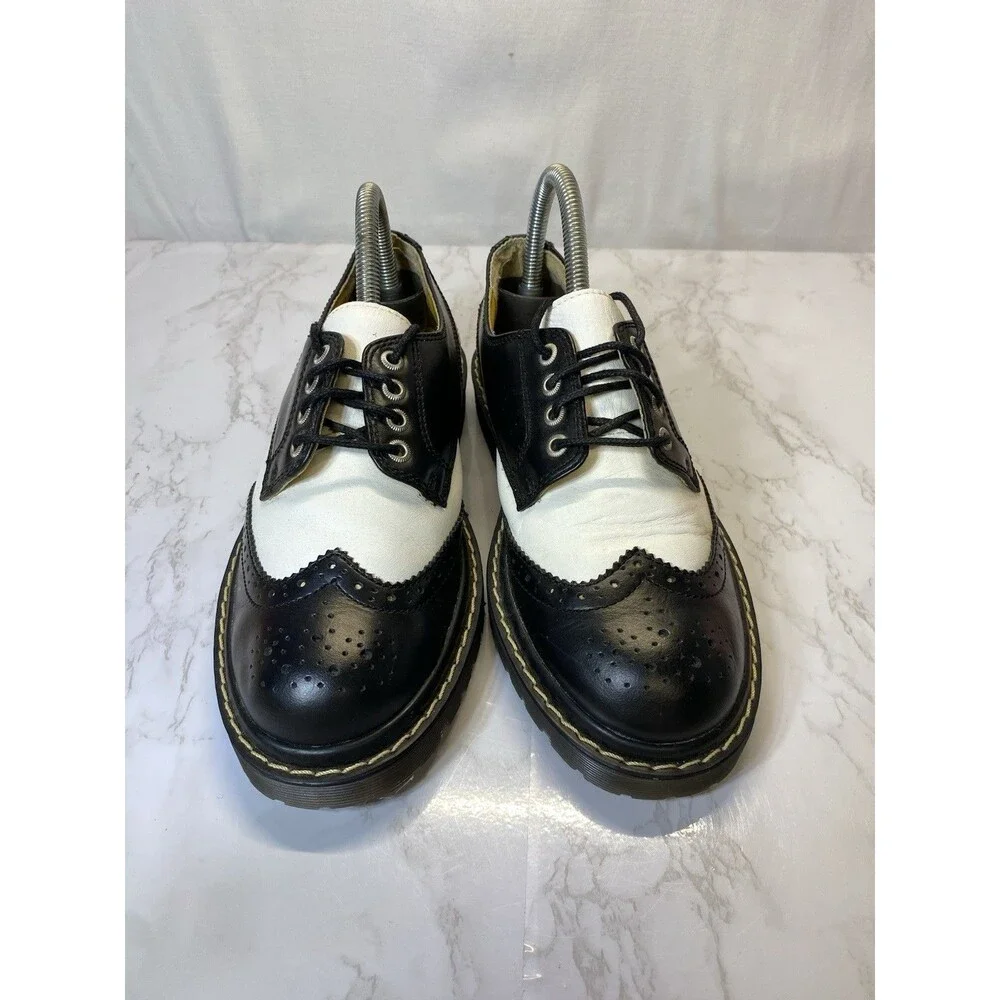 Vintage 90s Y2K Candies Platform Oxford Wingtip Schoolgirl Women 8 Chunky Rare